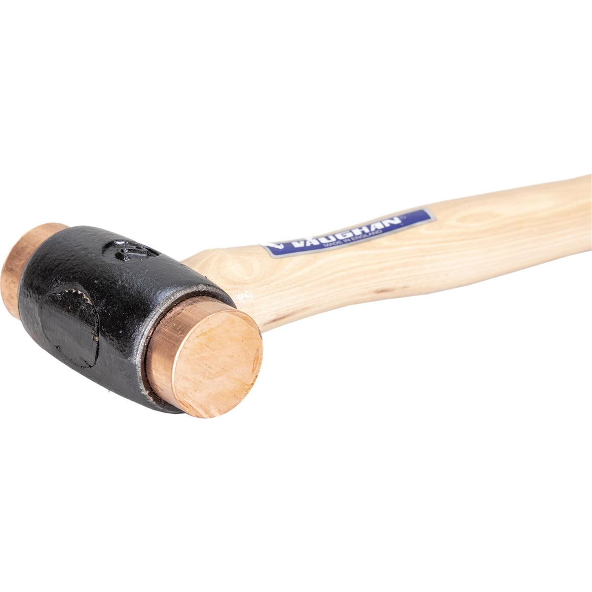 VAUGHAN Copper Face Hammer, 3 Lb, Non Marring Striking Tool
