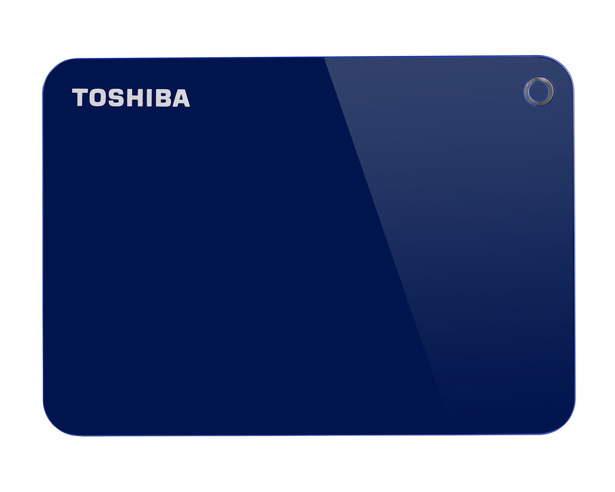 Toshiba Canvio Advance 4TB Portable External Hard Drive USB 3.0, Blue - HDTC940XL3CA