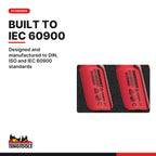 Teng Tools 18 Piece 3/8 Drive Insulated Socket Set Foam2 - TEDV3818