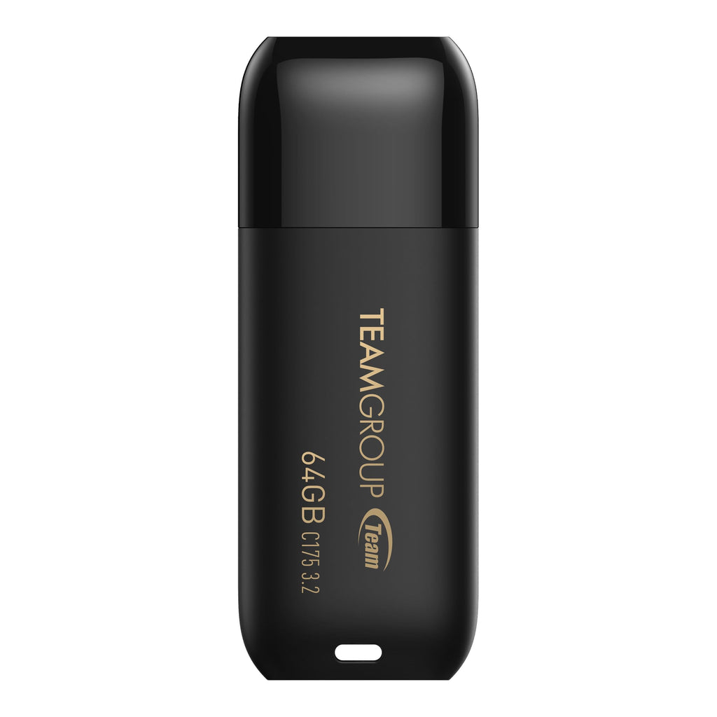 TEAMGROUP C175 1TB USB 3.2 Gen 1 (USB 3.1/3.0) Read 100MB/s Flash Thumb Drive, External Data Storage Memory Stick Compatible with Computer/Laptop/Desktop/PC Matte Black TC17531TBB01