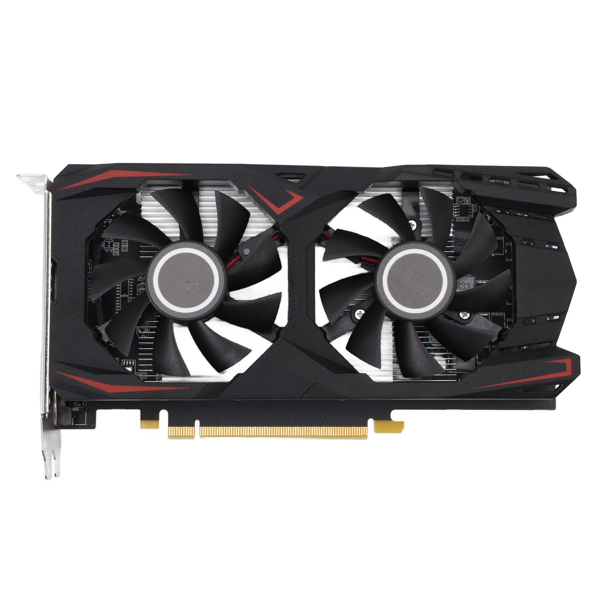 RX 550ti Low Profile Graphics Card 6GB, GDDR5, 192bit, VGA DVI D HDMI, Video Card for PC Gaming, 4K Support, Gaming Computer GPU, PCI Express X16