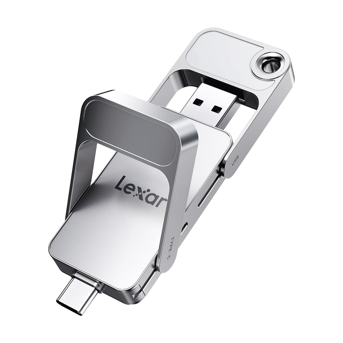 Lexar D70E 1TB Dual Drive External SSD, Up to 2000MB/s Read 1800MB/s Write