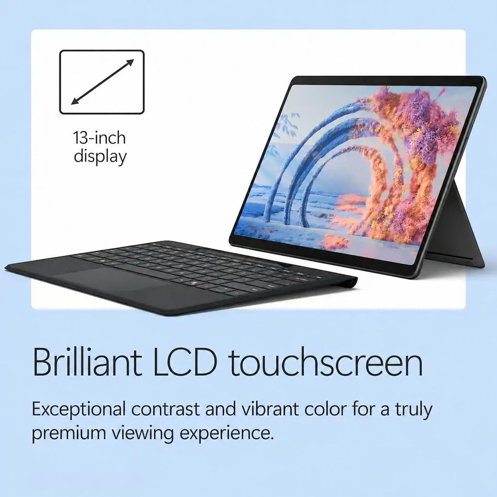 Microsoft Surface Pro 13" 3K 120Hz 2-in-1 Laptop, Pro Keyboard, Slim Pen