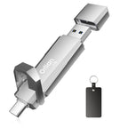 1TB External SSD USB Solid State Drive up to 1000MB/s Dual USB C+A 3. 2 Thumb Drive