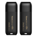 TEAMGROUP C175 1TB USB 3.2 Gen 1 (USB 3.1/3.0) Read 100MB/s Flash Thumb Drive, External Data Storage Memory Stick Compatible with Computer/Laptop/Desktop/PC Matte Black TC17531TBB01