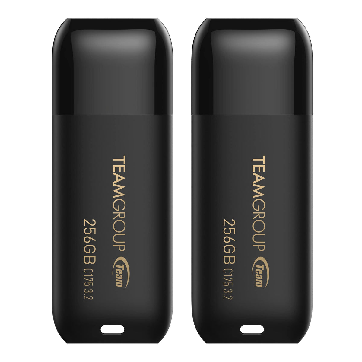 TEAMGROUP C175 1TB USB 3.2 Gen 1 (USB 3.1/3.0) Read 100MB/s Flash Thumb Drive, External Data Storage Memory Stick Compatible with Computer/Laptop/Desktop/PC Matte Black TC17531TBB01