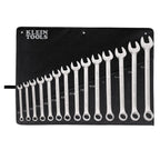 KLEIN TOOLS 68406 14-Piece SAE Combination Wrench Set