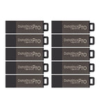 Centon Electronics DataStick Pro USB 2.0 Flash Drive, 2 GB, 50 USB Flash Drives, 50 Bulk Pack, Grey