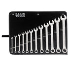 KLEIN TOOLS 68406 14-Piece SAE Combination Wrench Set
