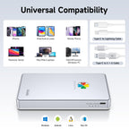 iDiskk 1TB External Hard Drive USB Photo Memory Stick for Phone Mac PC | Plug and Play with Dedicated app, Cross-Device File Transfer, Portable Photo Backup, Compatible with iOS, Windows & Mac