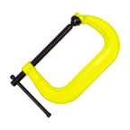 Wilton Hi-Vis C-Clamp, 10-1/8" Opening, 6" Throat, 8000 Lbs. Clamping Force (Model 410-SF)