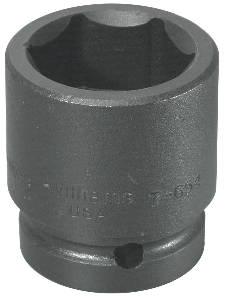 Williams 7-694 1 Drive Impact Socket, 6 Point, 2-15/16-Inch