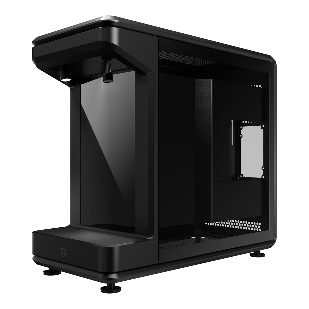 Cooler Master MasterFrame 360 Stage LCD ATX PC Case, LCD Display Spotlight