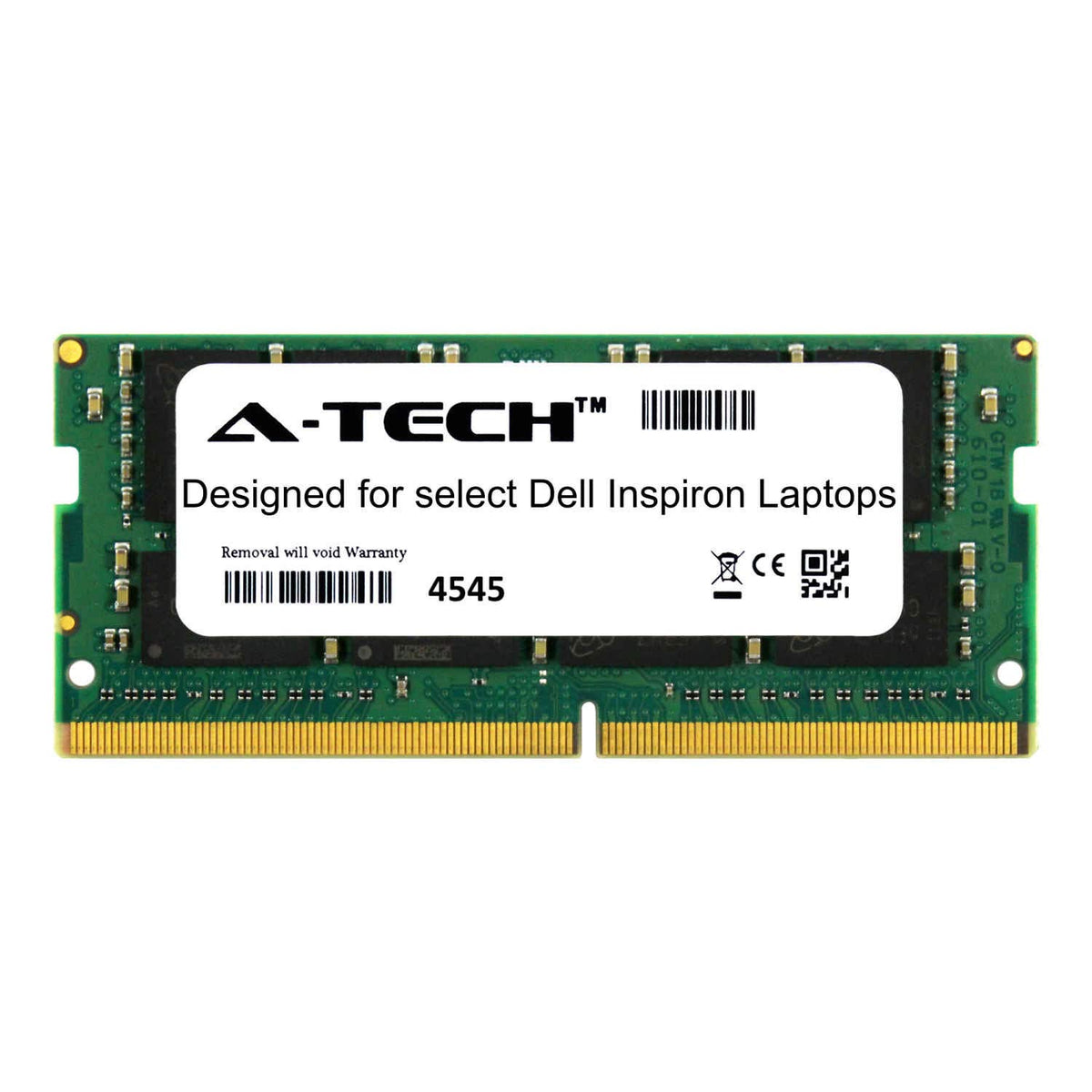A-Tech 32GB Kit (2 x 16GB) for Dell Inspiron 5000 Series 5370 5379 5480 5482 5570 5575 5576 5577 5579 5580 5770 5775 2666Mhz DDR4 Laptop & Notebook Memory Ram Modules