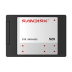 Sandisk 2TB 520 SATA III Internal SSD, 2.5"/7mm, Up to 560 MB/s Read Speeds