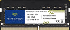 Timetec Elite 32GB KIT (2x16GB) DDR4 2666MHz (PC4-2666V) PC4-21300 SODIMM Laptop RAM – 260-Pin 1.2V CL19 Non-ECC Unbuffered Memory Module for Laptop, Notebook, Mini PC, All-in-One
