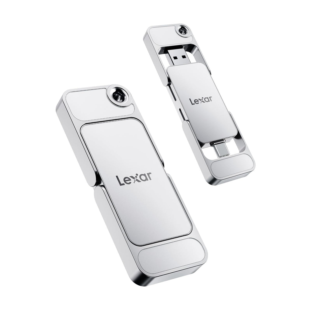 Lexar D70E 1TB Dual Drive External SSD, Up to 2000MB/s Read 1800MB/s Write
