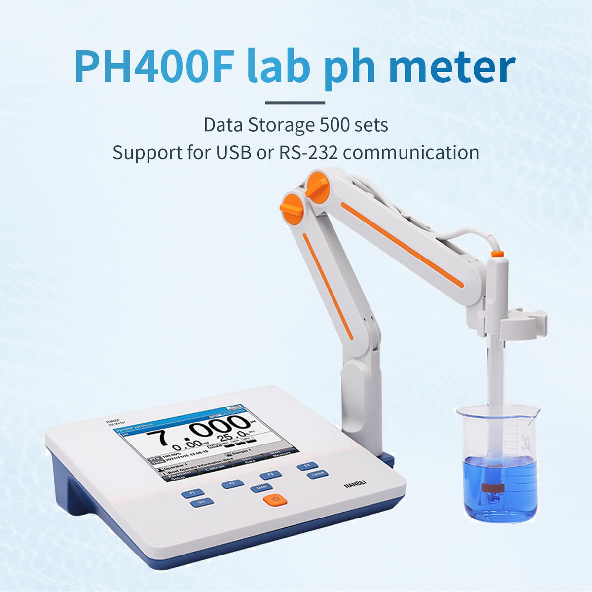 High Precision Lab Benchtop pH Meter