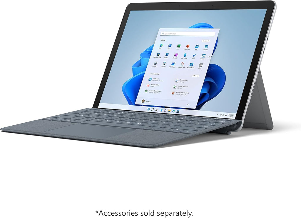 Microsoft Surface Go 2-10.5" Touch-Screen - Intel Pentium 8GB Memory - 128GB SSD - WiFi - Platinum Windows 11 PRO (Renewed)