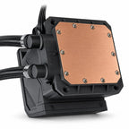 Osprey 360mm AIO CPU Cooler, Curved OLED Screen, ARGB, Intel & AMD, Black