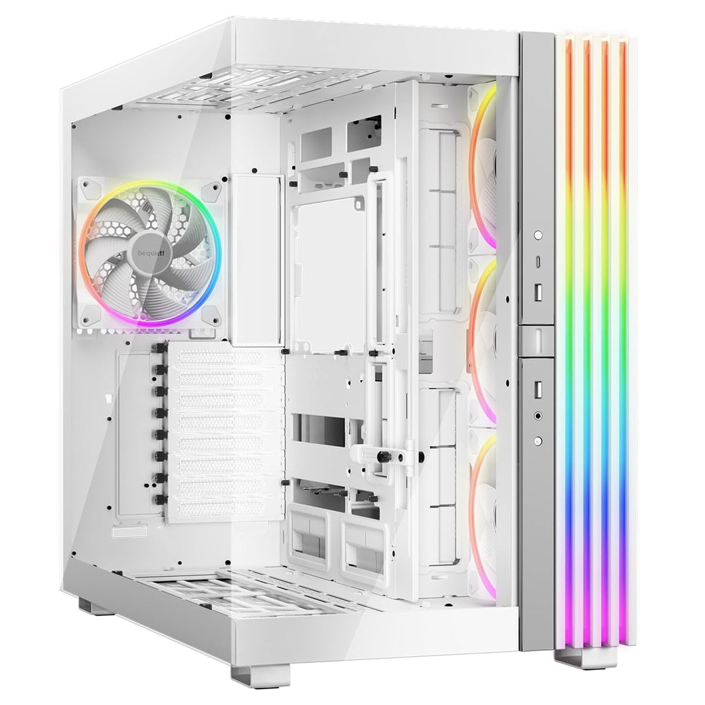 be quiet! Light Base 500 LX Black PC Case, Fully Windowed Front and Side