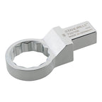 Stahlwille 58221046 46mm Ring Insert Tool for Torque Wrenches, 22mm x 28mm Drive, Chrome-Plated Finish, Bi-Hex Profile, AS-Drive, Secure Fixation - Made in Germany