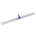 Bon Tool 82-422 Bull float - Magnesium 36-inch X 8-inch Round End - With Wormgear Bracket