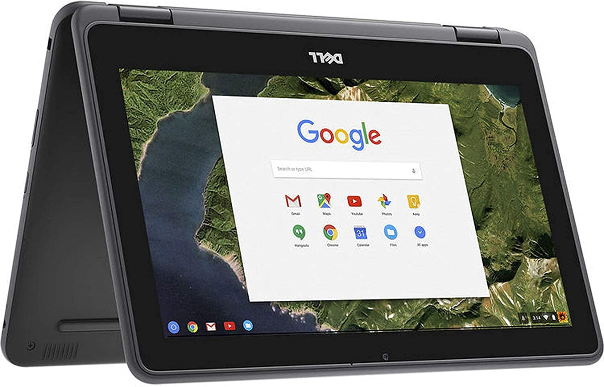 2021 Dell 11.6-inch Convertible 2-in-1 Touchscreen Chromebook, Intel Celeron Processor Up to 2.48GHz, 4GB Ram 16GB SSD, HDMI, Chrome OS (Touchscreen) (Renewed)