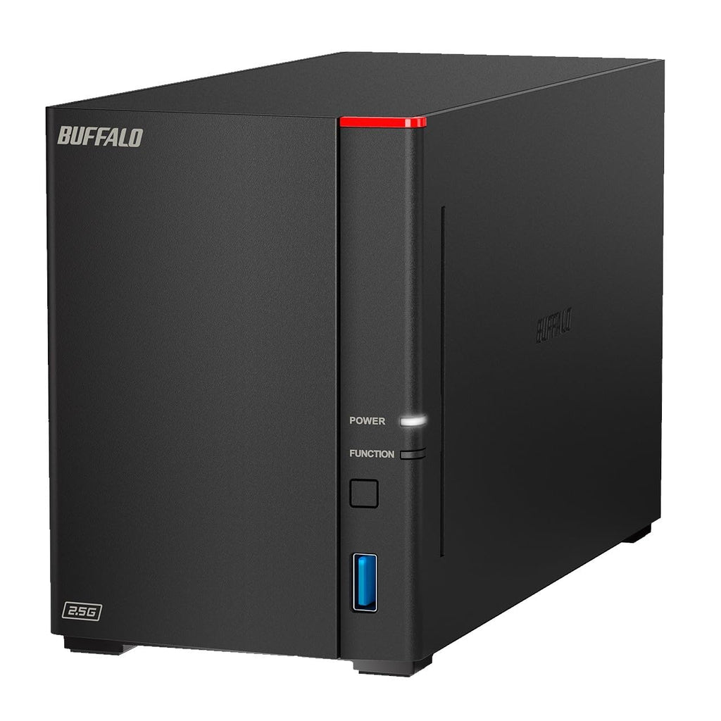 BUFFALO LinkStation SoHo 220 2-Bay Personal Cloud Office NAS 4TB (2x2TB) with Hard Drives Included