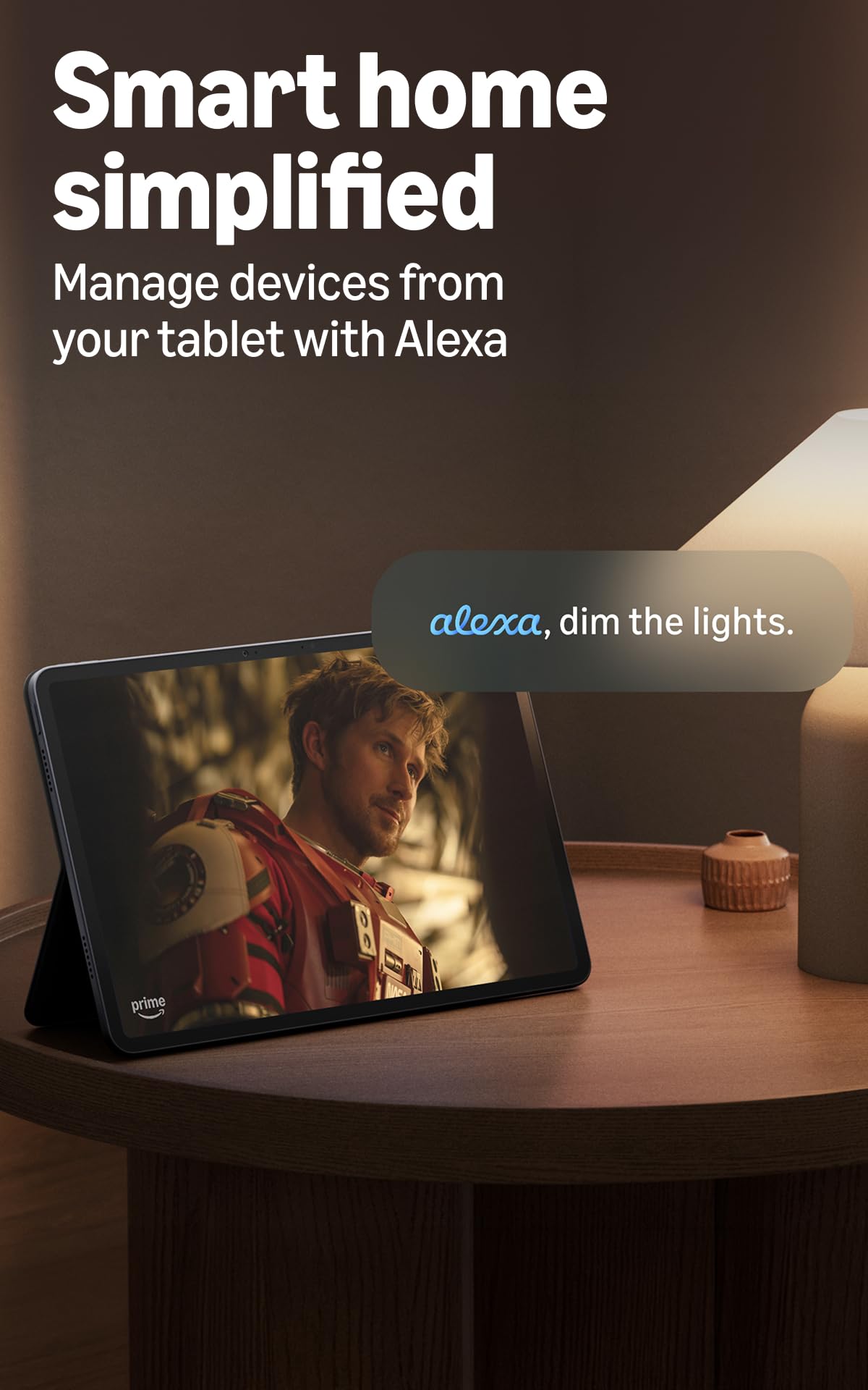 Amazon Alexa Tablet 12 Pro (all-new), 8GB RAM, 128GB, 12″ stunning 2.8K display, All-day battery, With Google Play, Designed for Alexa+, Graphite