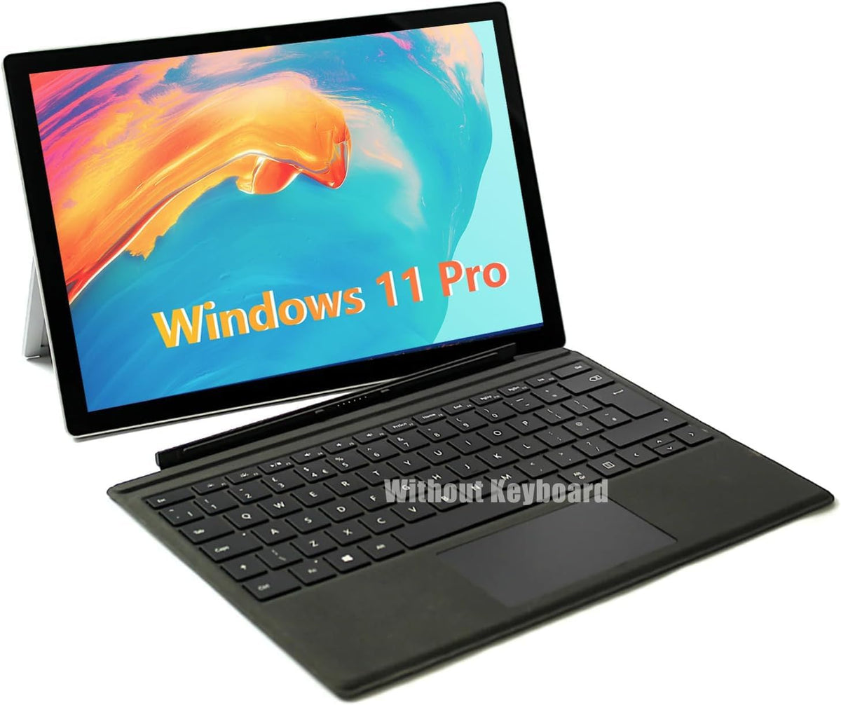 Microsoft Surface Pro 5 Tablet PC, 12.3" Touchscreen (2736 X 1824) Tablet, Intel Core i5-7300U 2.6GHz-3.5GHz, 8GB DDR4 RAM, 256GB SSD, No Keyboard, Camera, Windows 11 Pro (Renewed)