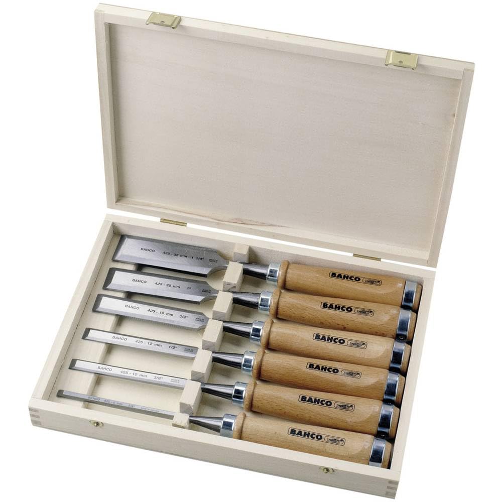 Bahco 425-083 425-Set Wooden Box (6 Piece)