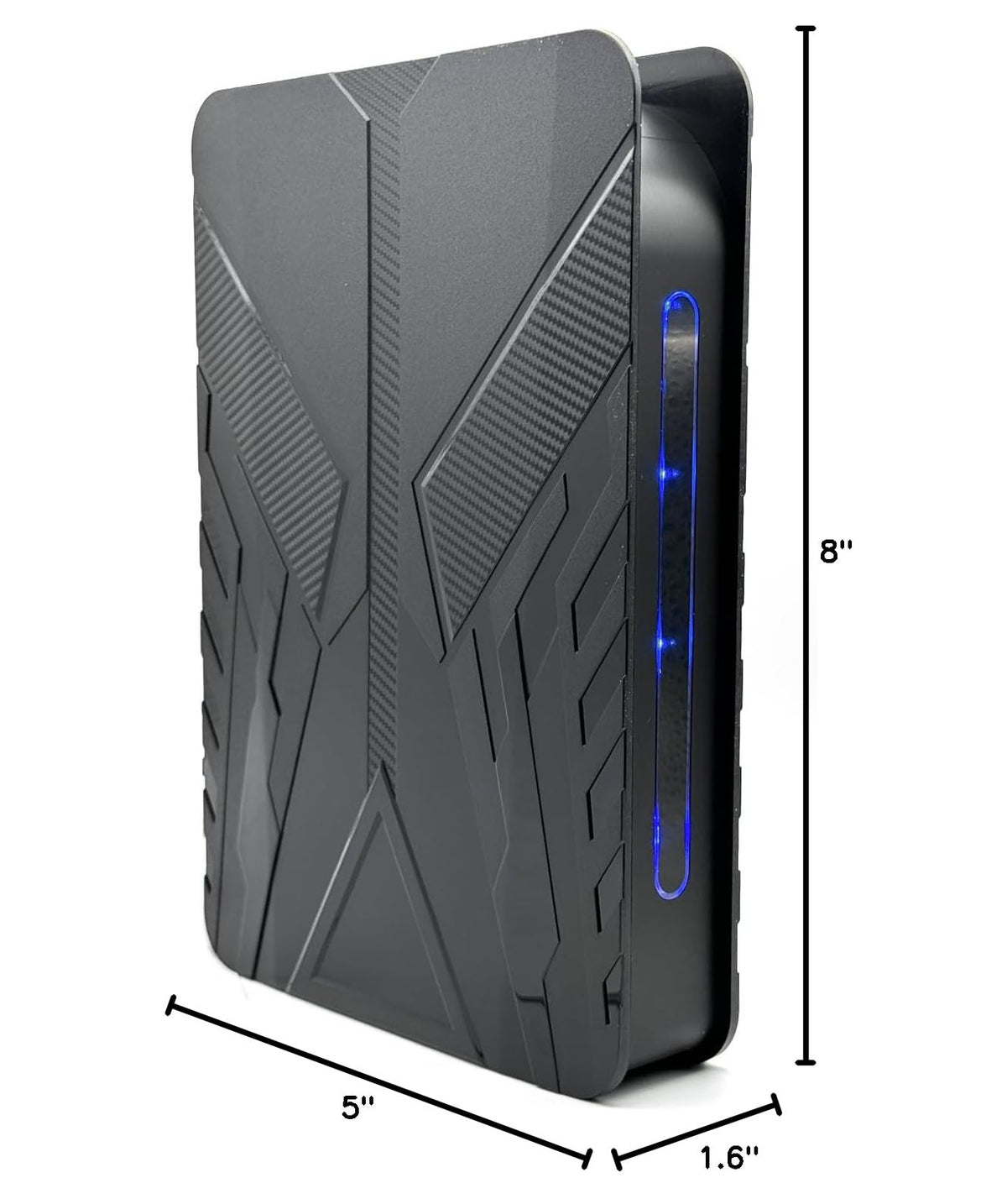 Avolusion PRO-T8 Series 3TB USB 3.0 External Gaming Hard Drive for PS5 Game Console (Black) - 2 Year Warranty (Renewed)