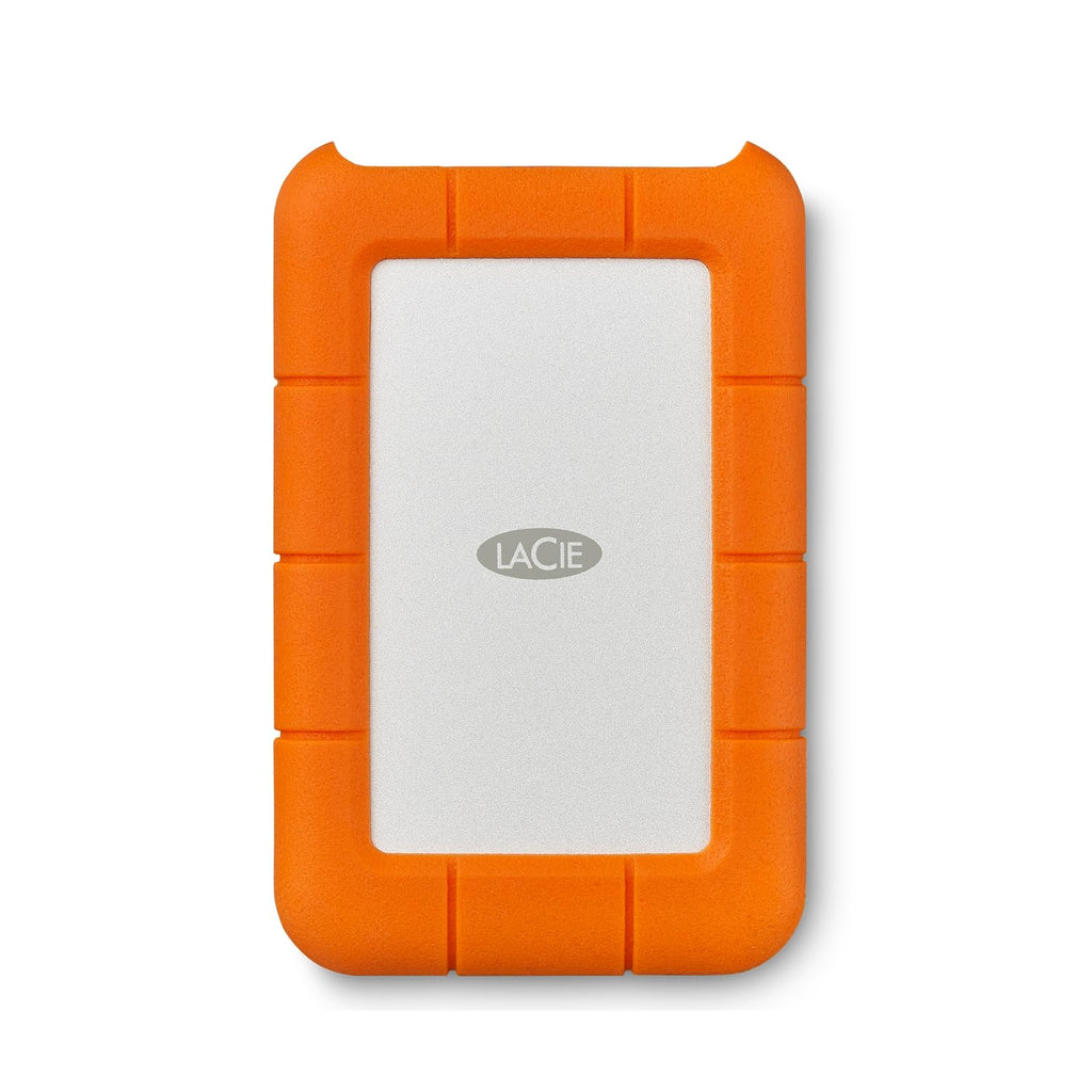 LaCie Rugged Mini, 1TB, 2.5", Portable External Hard Drive, for PC Mac iPad and iPhone, Data Rescue Service (LAC301558)