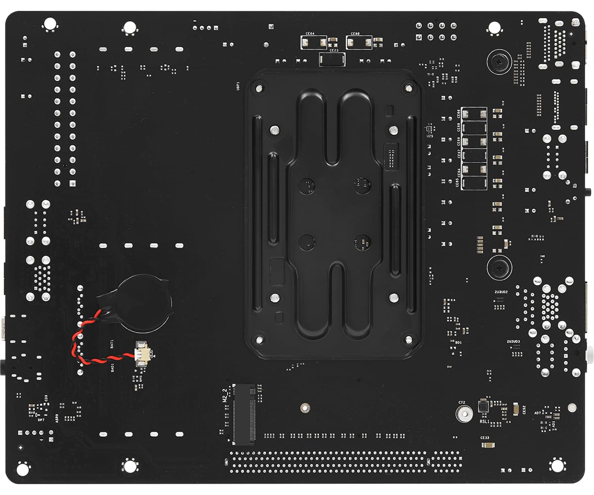 ASRock DeskMeet X600 Mini-PC Kit: AMD AM5 Ryzen 9000/8000/7000 (65W), 8L Case, 500W PSU, DDR5 7200+ OC, PCIe 4.0 x16, Gen5 M.2, WiFi-Ready, Triple Display (No CPU/RAM/Storage)