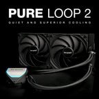 Water Cooler BE Quiet Pure Loop 2 Black 280mm 2 Fan
