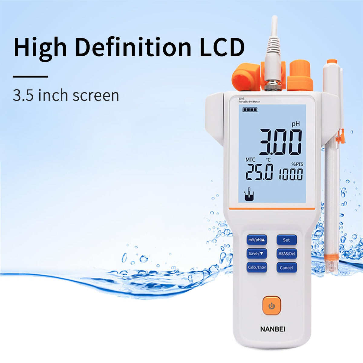 Portable Lab Conductivity Meter,Containing Conductivity,TDS,