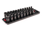 TEKTON 3/8 Inch Drive Universal Joint Impact Socket Set | SID97003
