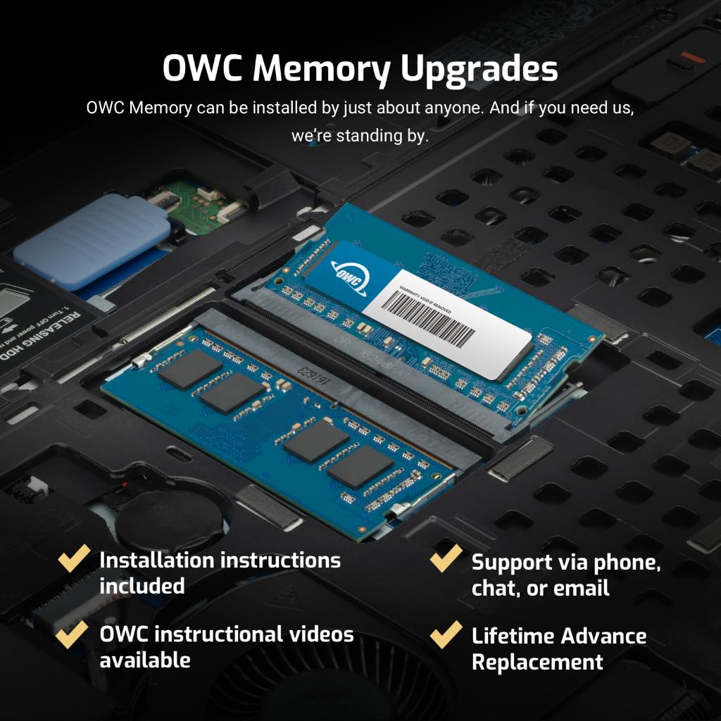 OWC 16GB (2x8GB) DDR4 2666MHz ECC SODIMM 260-pin Memory RAM