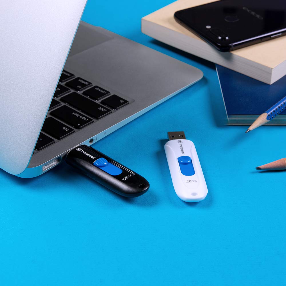 Transcend 512GB JetFlash 790 USB 3.0 Flash Thumb Drive, Black