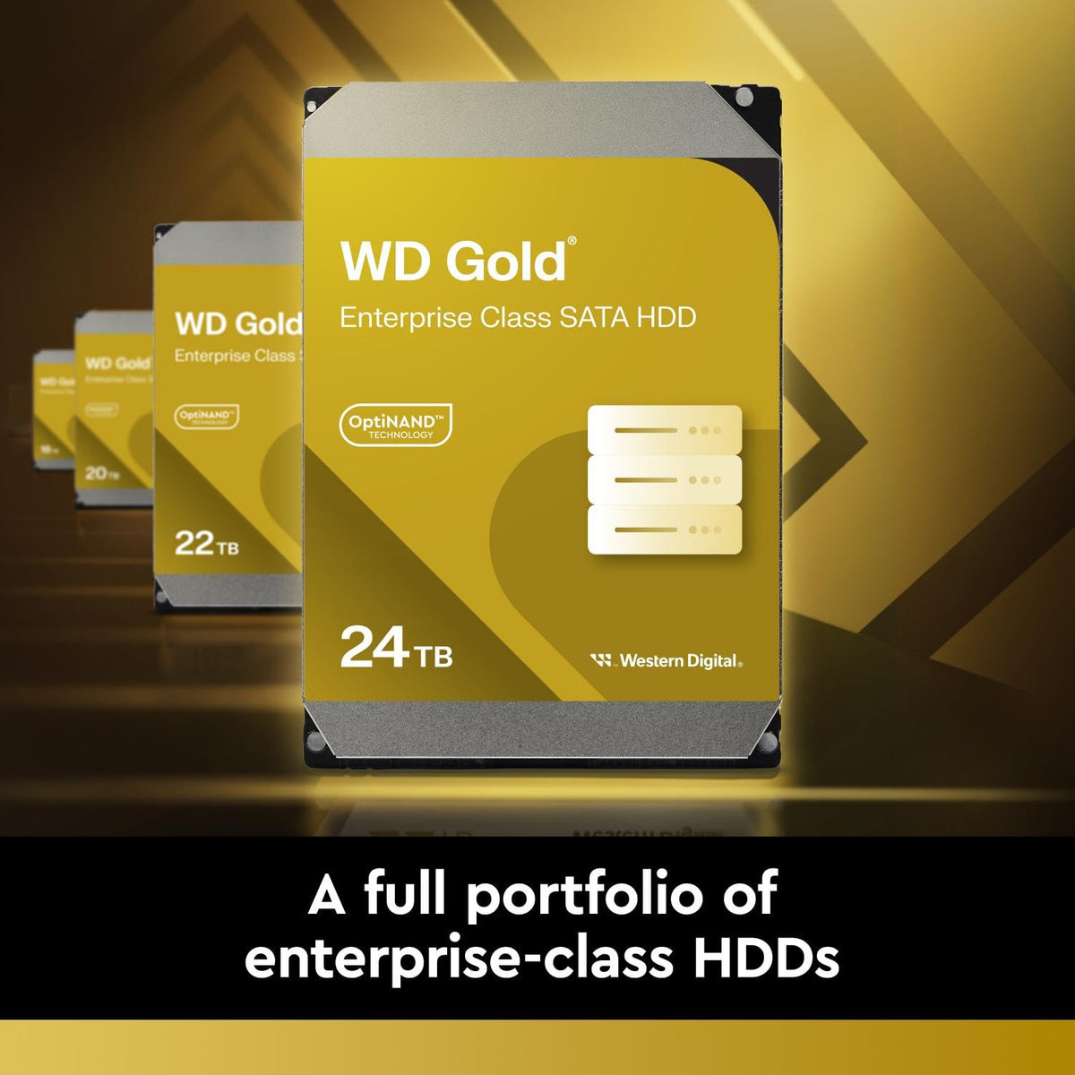 Western Digital 1TB WD Gold Enterprise Class Internal Hard Drive - 7200 RPM Class, SATA 6 Gb/s, 128 MB Cache, 3.5" - WD1005FBYZ