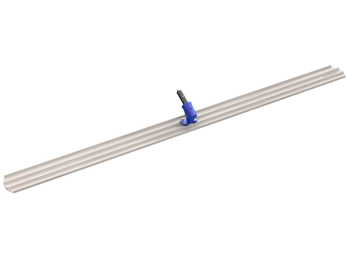 Bon Tool 82-422 Bull float - Magnesium 36-inch X 8-inch Round End - With Wormgear Bracket