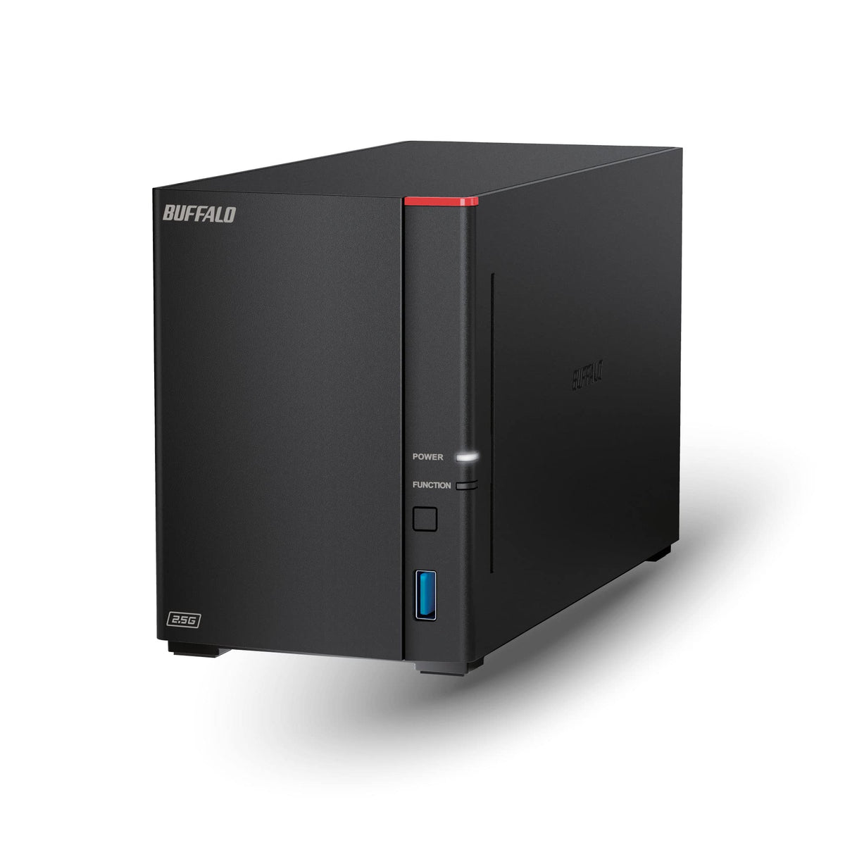 BUFFALO LinkStation 210 2TB 1-Bay NAS Network Attached Storage with HDD Hard Drives Included NAS Storage that Works as Home Cloud or Network Storage Device for Home