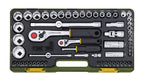 PROXXON 23294 Socket Spanner Set 65 Pieces