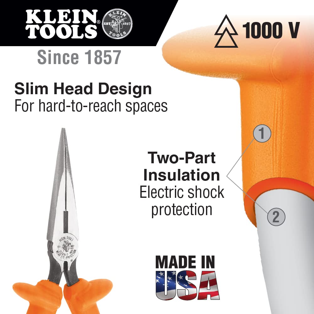 Klein Tools 33526 1000V Basic Insulated Tool Kit, 8-Piece