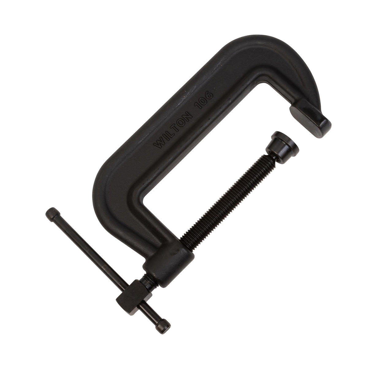 Wilton Brute Force C-Clamp, 5-3/4" Opening, 2-1/2" Throat, 11250 Lbs. Clamping Force (Model 106) (Pack of 2)
