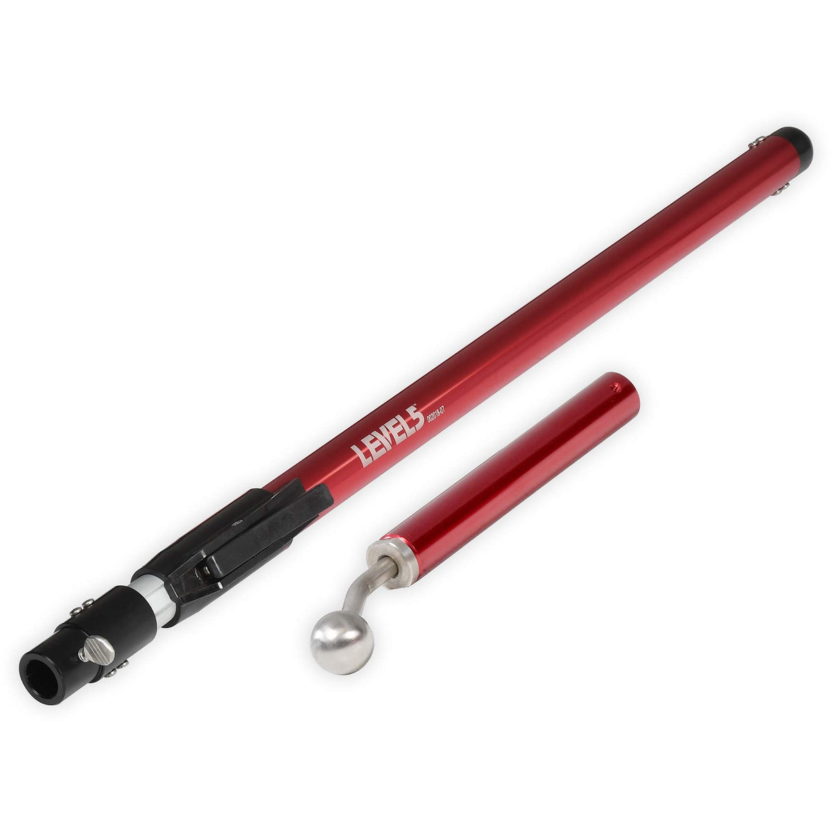 LEVEL5 Corner Finisher/Angle Head Extension Handle, 43" - 72" Pro-Grade | Anodized Aluminum | 4-799