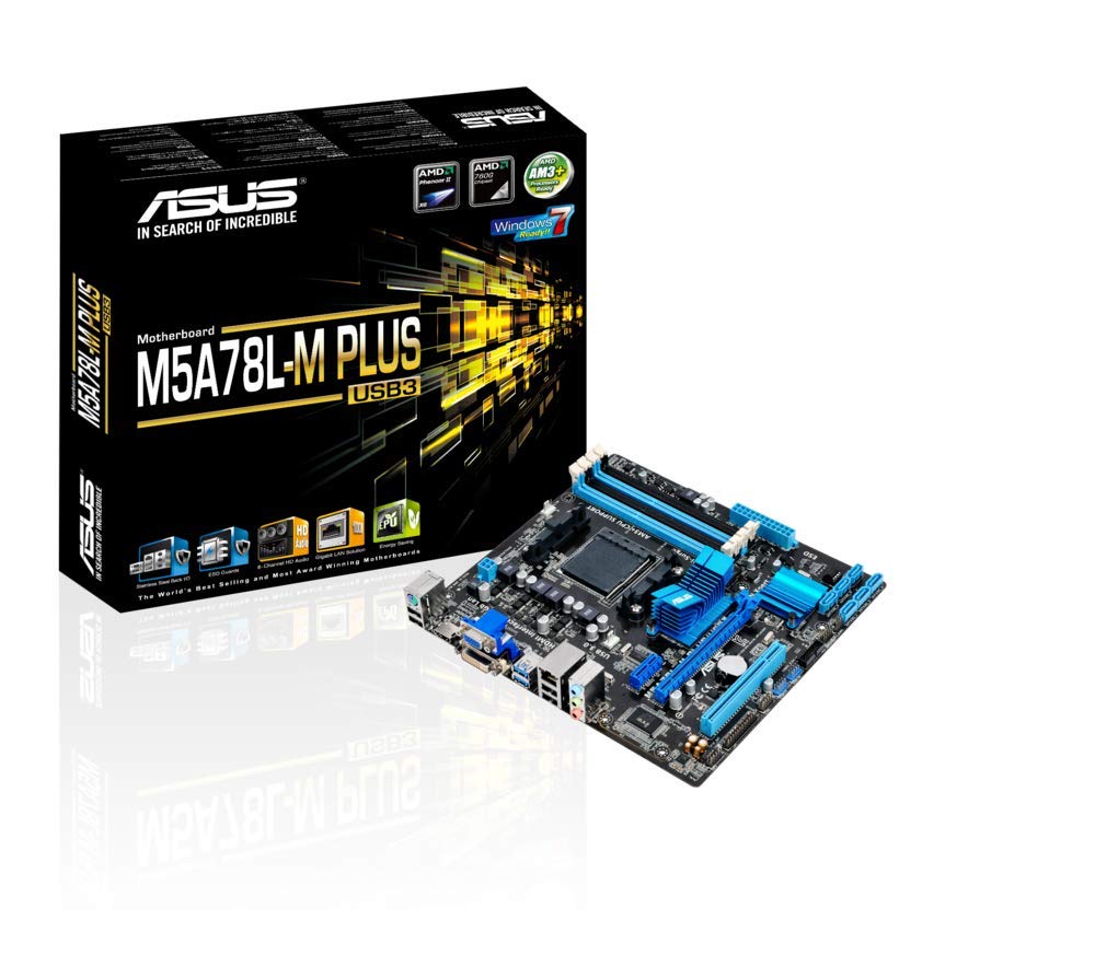 Asustek Computer M5a78l-m Plus Usb3 Am3+ 760g Matx vga+SND+gln+u3