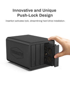 TERRAMASTER D4-320 External Hard Drive Enclosure 4-Bay (Diskless)