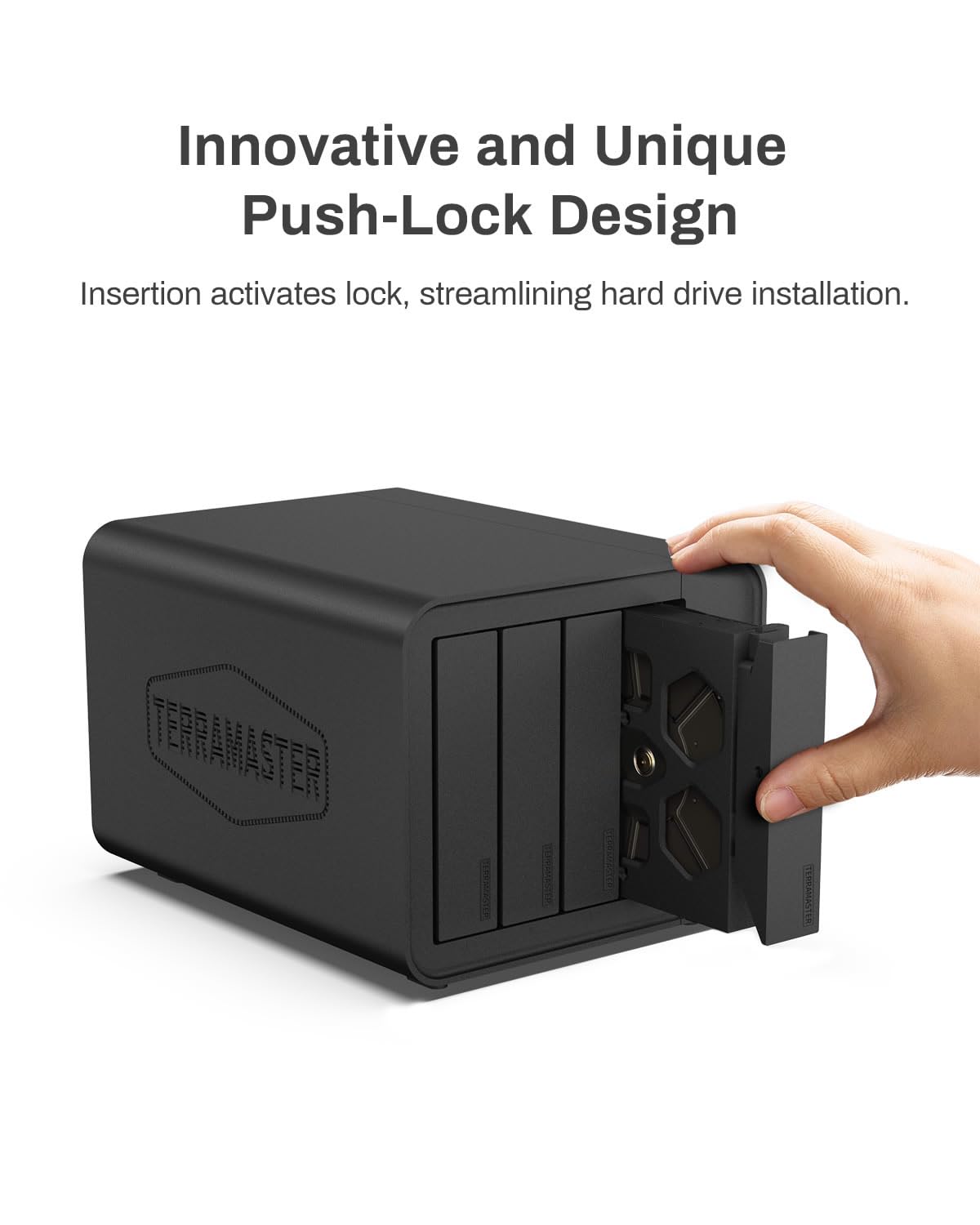 TERRAMASTER D4-320 External Hard Drive Enclosure 4-Bay (Diskless)